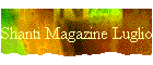Shanti Magazine Luglio 2005