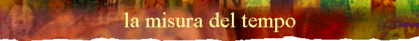 la misura del tempo